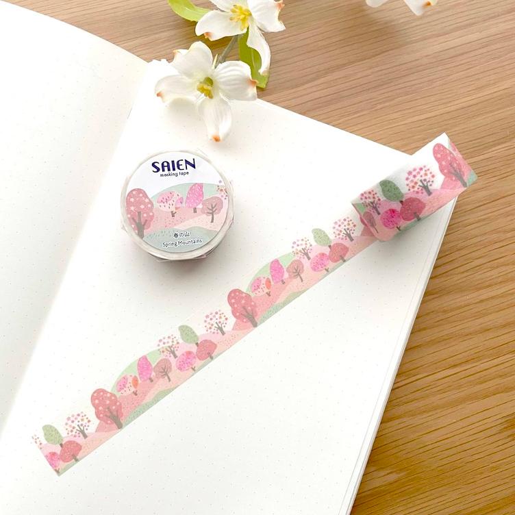 Washi Tape – Spring Mountains - 0