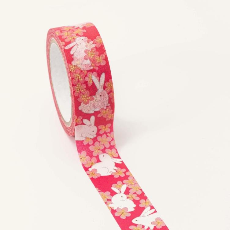 Washi Tape – Rabbit & Sakura - 5