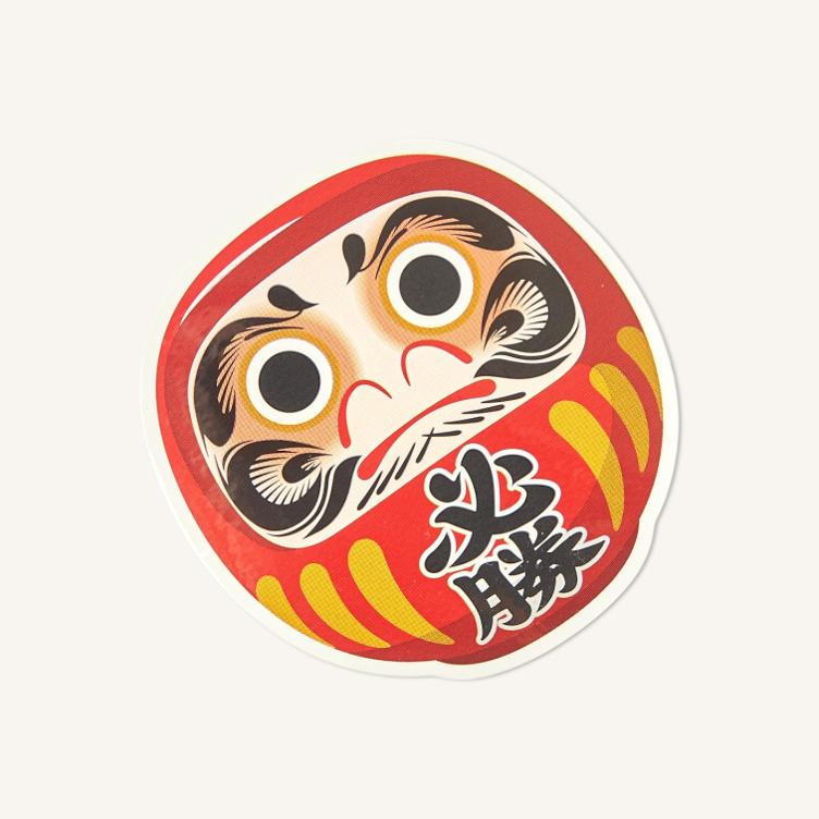 Japan Sticker – Daruma - 0