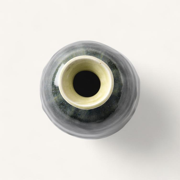 Sake Tokkuri – Blue Glaze - 0