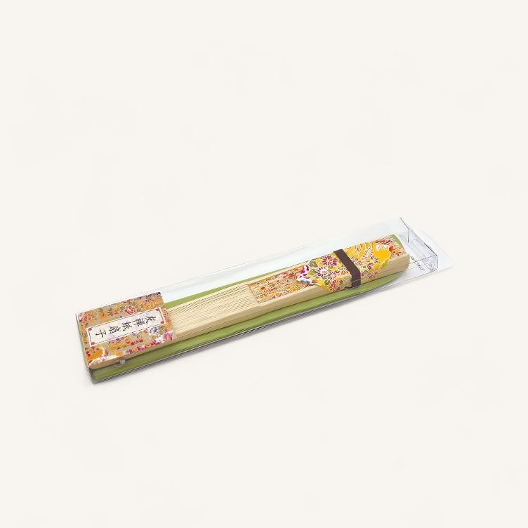 Fächer – Yuzen Gelb - 1