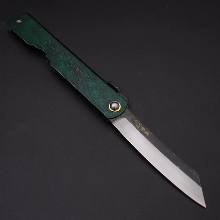 Messer Higonokami – Aogami Gold Jade - 0