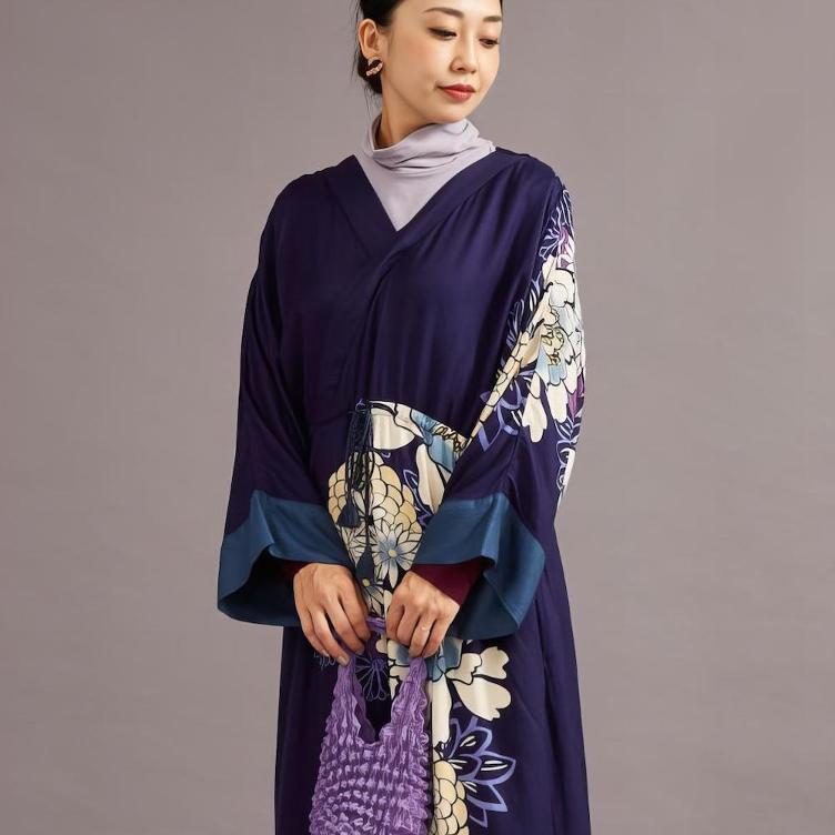 Shibori Bag – Wisteria - 0