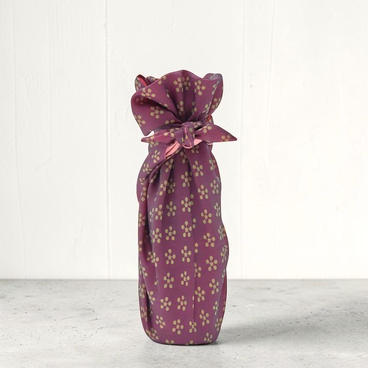 Furoshiki Rikyubai – purple / pink - 0