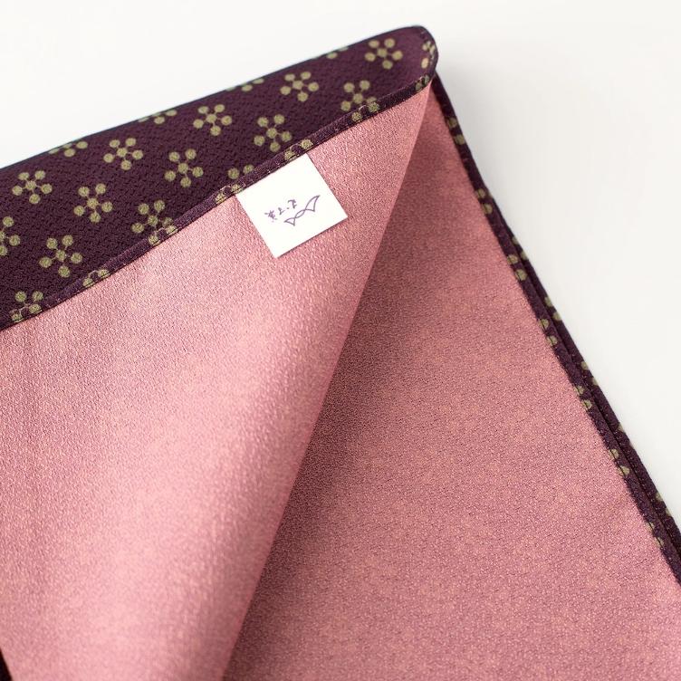 Furoshiki Rikyubai – purple / pink - 1