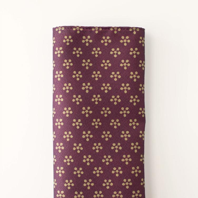 Furoshiki Rikyubai – purple / pink - 0