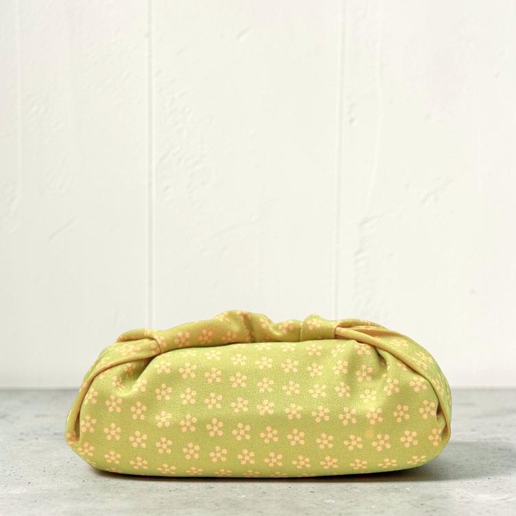 Furoshiki Rikyubai – green / pink - 0