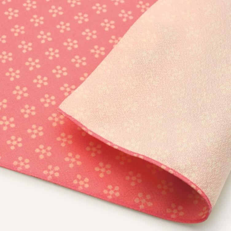 Furoshiki Rikyubai – rosa / ecru - 0