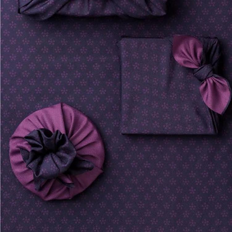 Furoshiki Rikyubai – lila / lila - 1