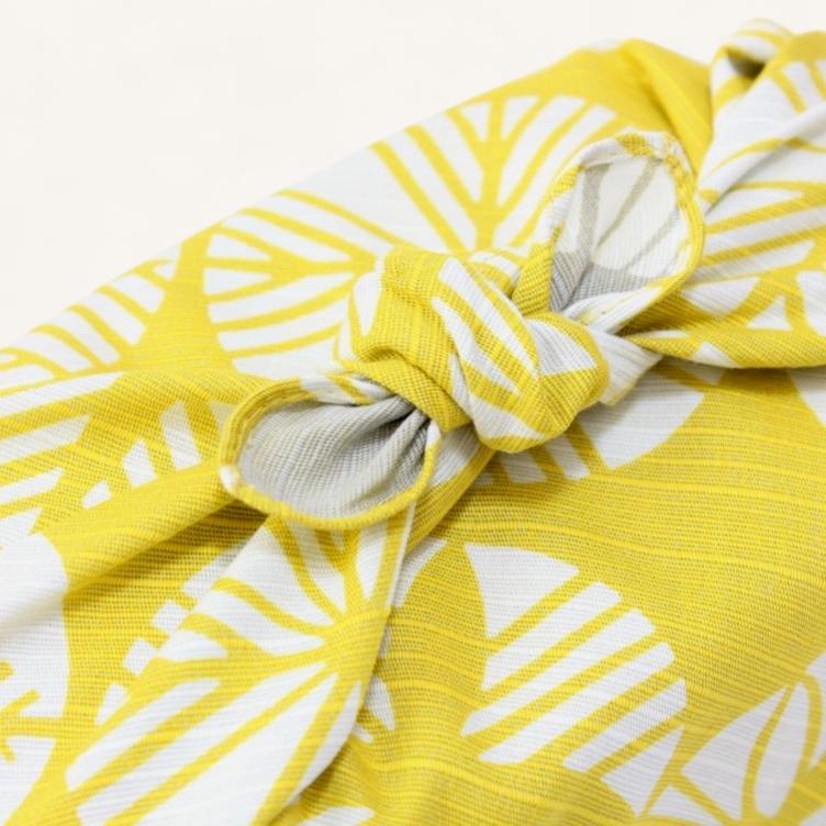 Furoshiki – Pine (yellow/gray)