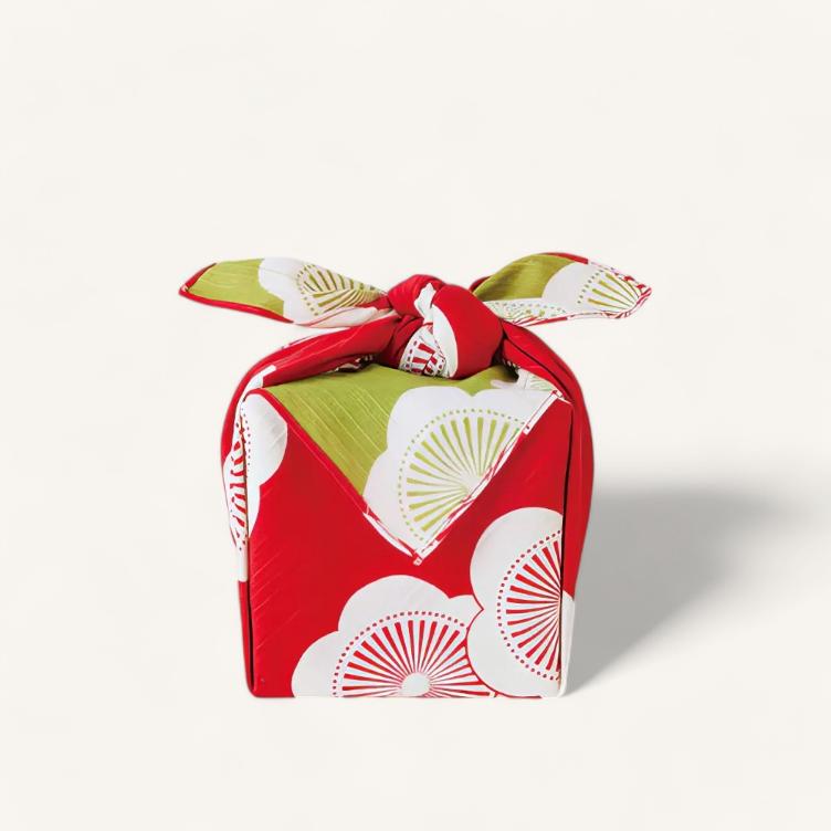 Furoshiki – Ume (red/green)