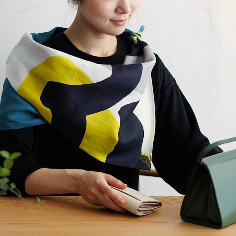 Furoshiki 100 cm – Canary - 0