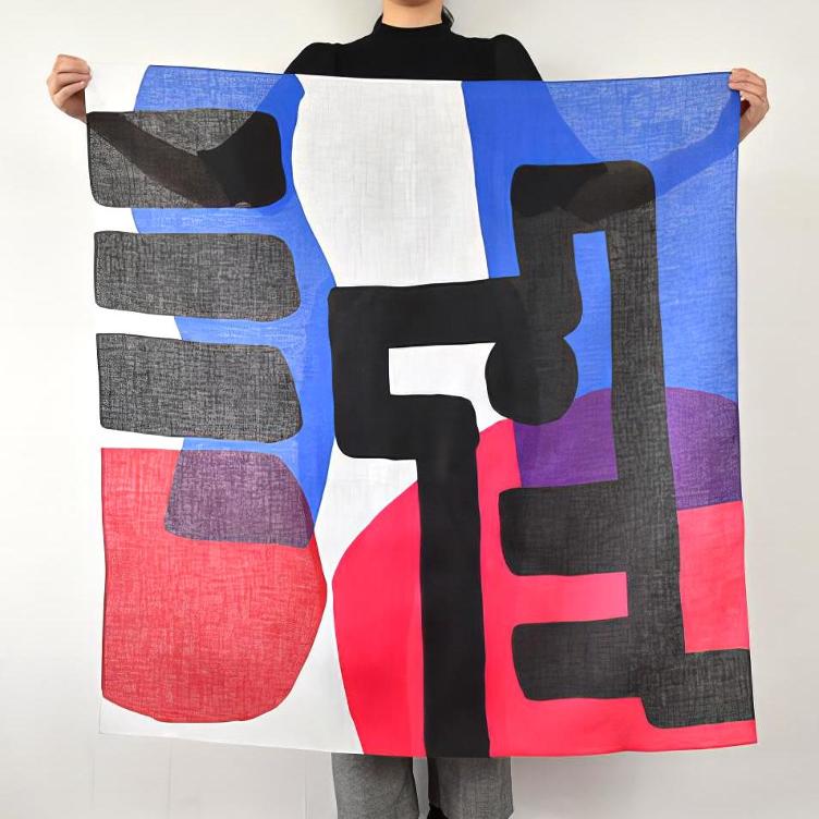 Furoshiki – Zebra (100 cm) - 0