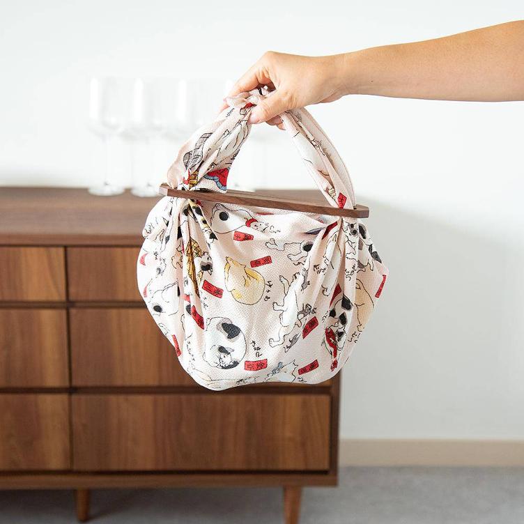 Furoshiki Patchin – Walnut - 0