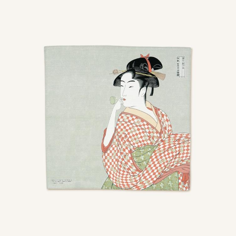 Furoshiki 48 cm – A Woman Playing