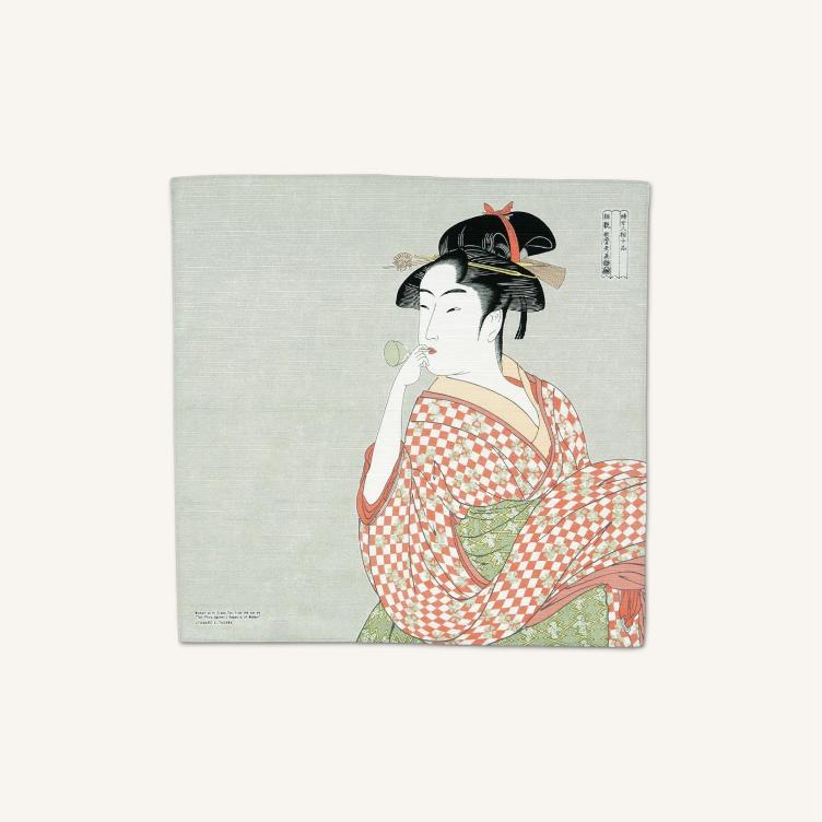Furoshiki – A Woman Playing (48 cm)