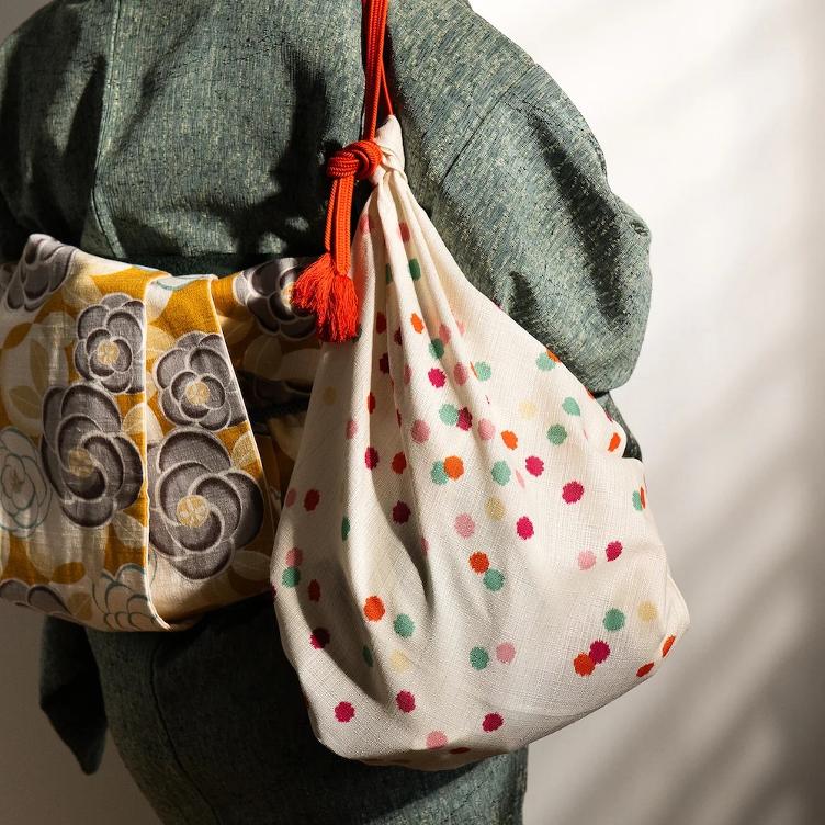 Furoshiki – Modern-girl Konpeito (70 cm) - 4