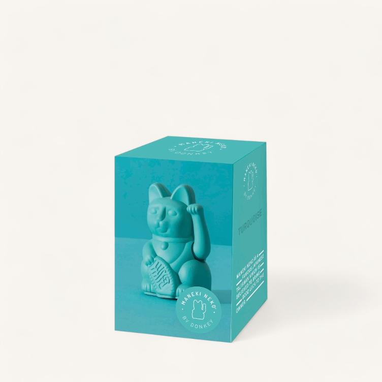 Lucky Cat Mini – TURQUOISE - 1