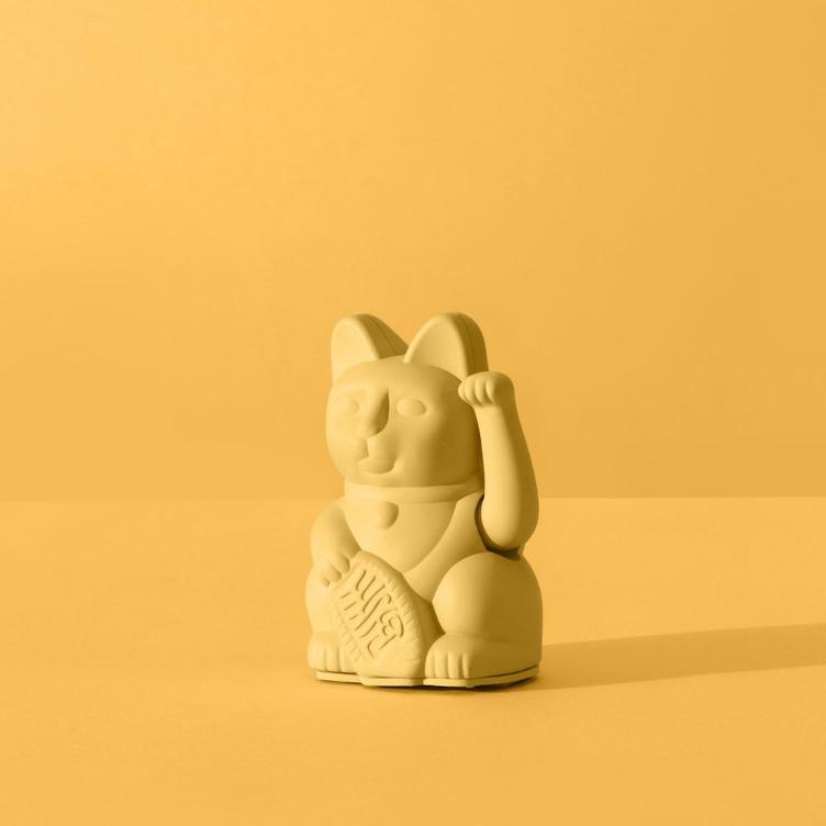 Lucky Cat Mini – YELLOW - 0