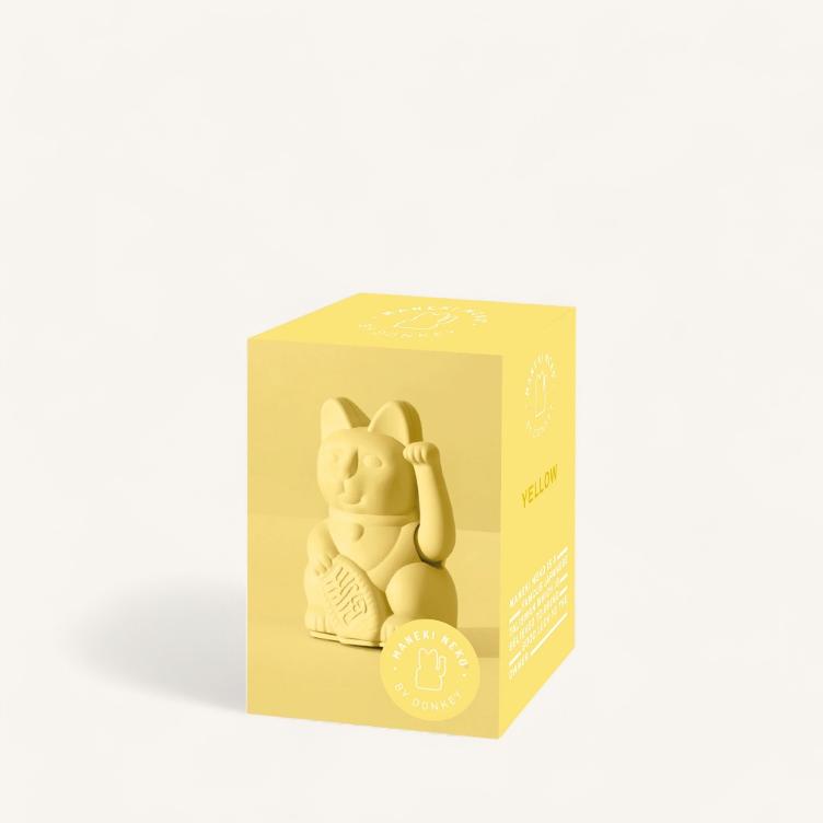 Lucky Cat Mini – YELLOW - 1