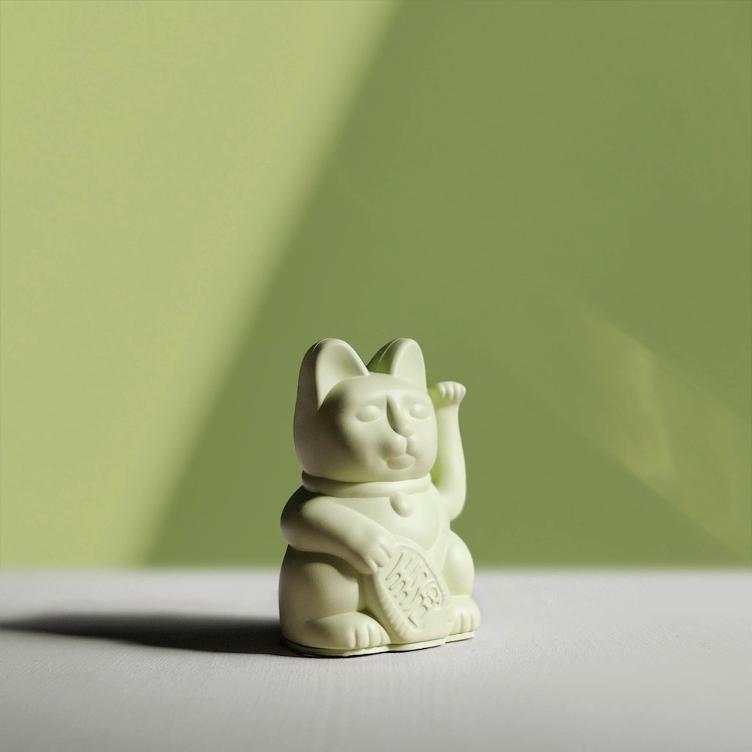 Lucky Cat Mini – LIGHT GREEN - 1