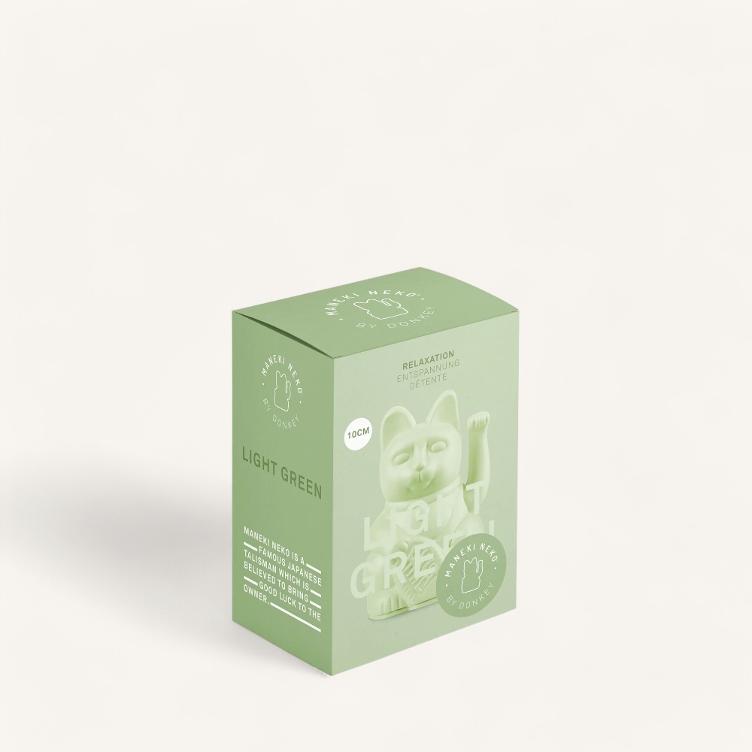 Lucky Cat Mini – LIGHT GREEN - 2