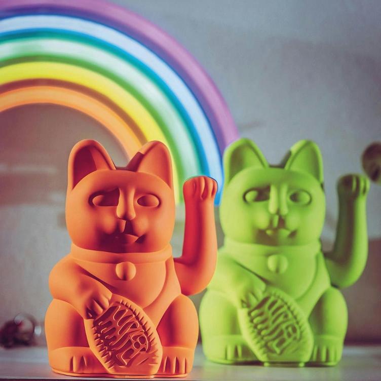 Lucky Cat Classic – NEON ORANGE - 1
