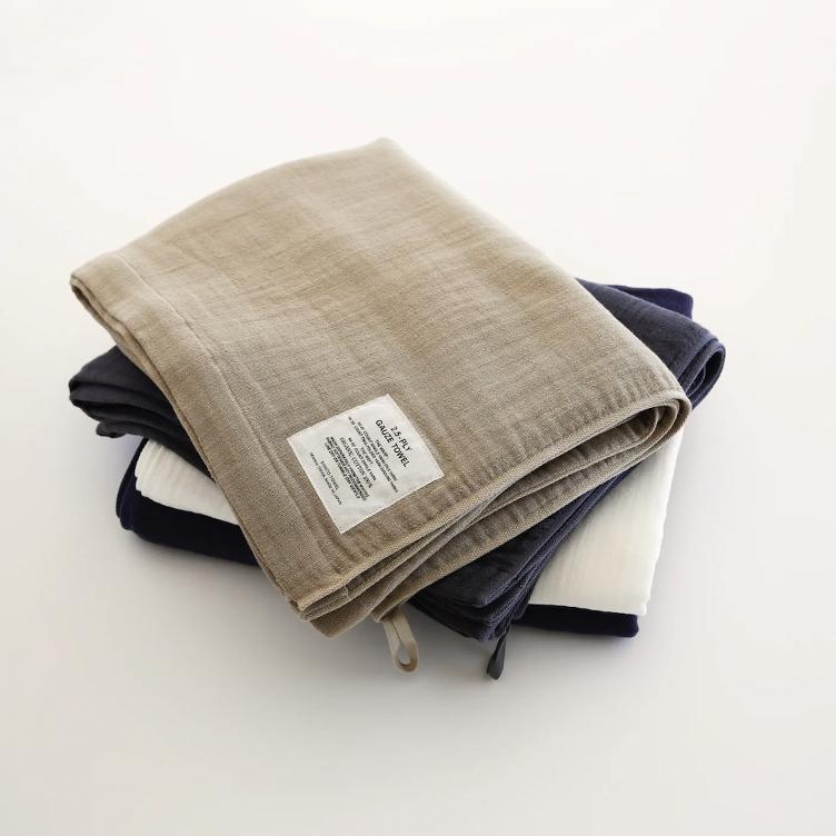 2.5 Ply Gauze Towel – Beige - 8