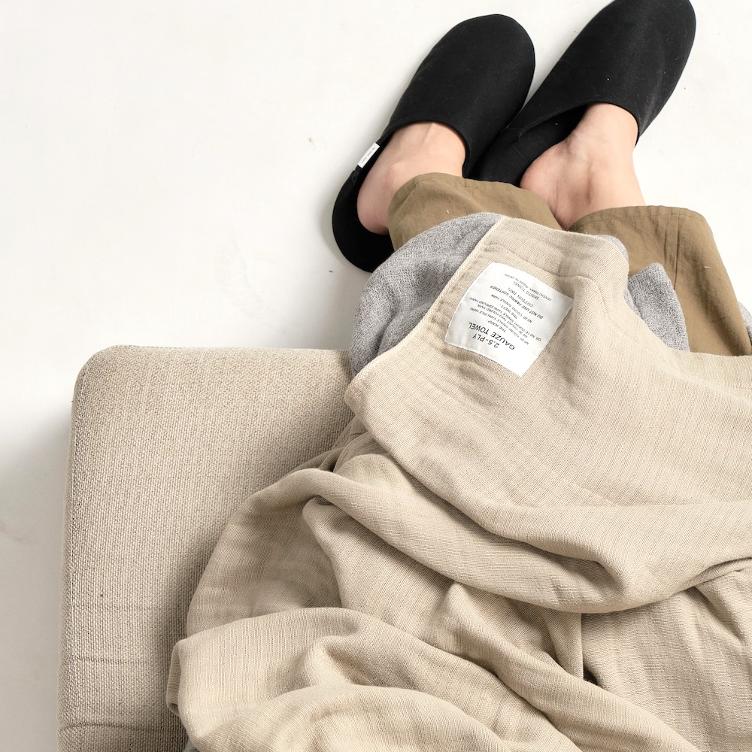 2.5 Ply Gauze Towel – Beige - 6