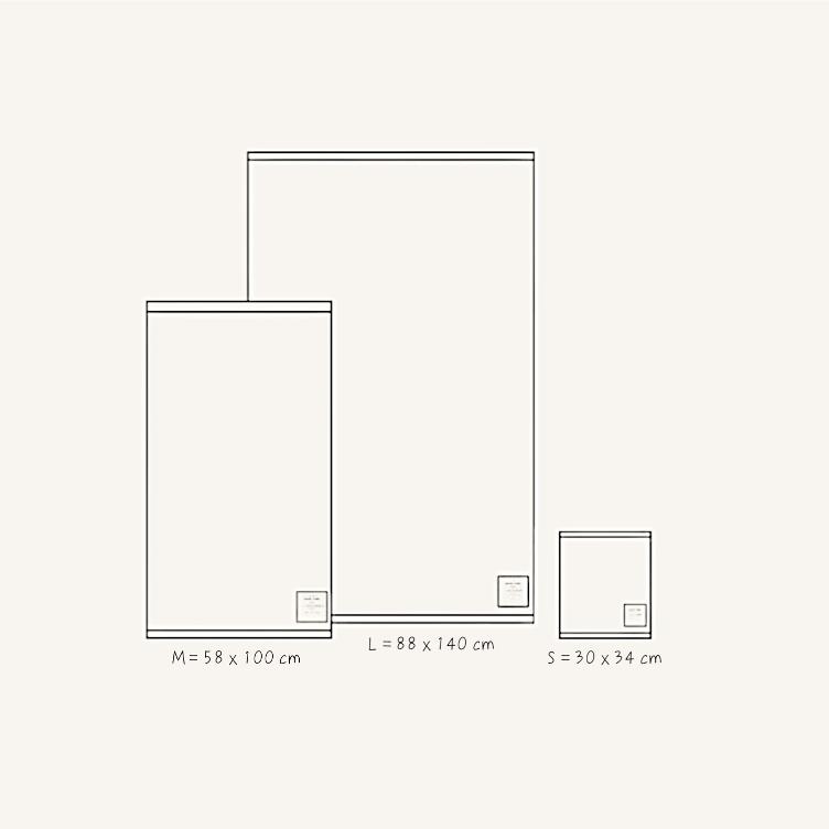 2.5 Ply Gauze Towel – Beige - 5