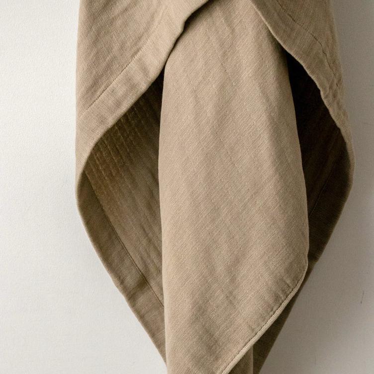 2.5 Ply Gauze Towel – Beige - 4
