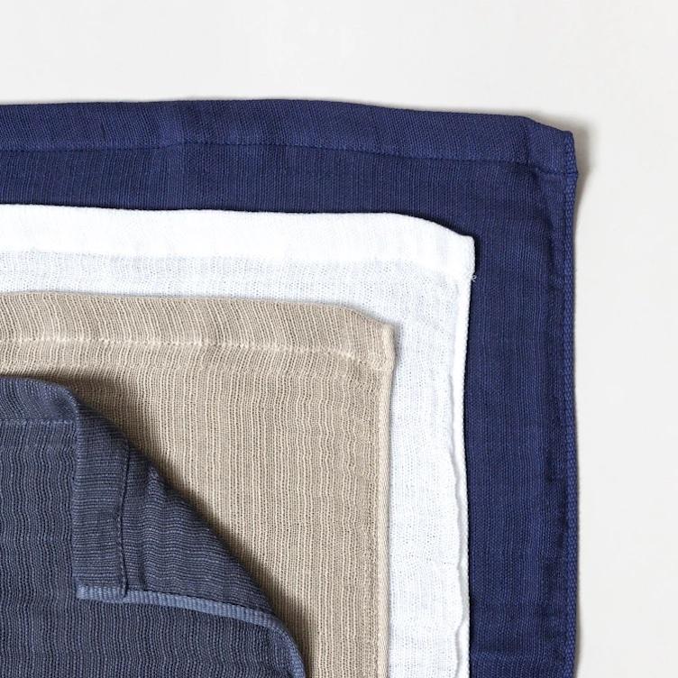 2.5-PLY GAUZE TOWEL - navy - 3