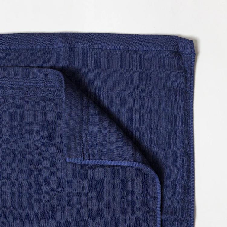 2.5-PLY GAUZE TOWEL - navy - 0