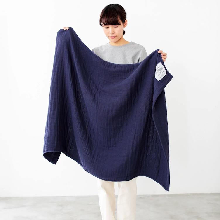 2.5-PLY GAUZE TOWEL - navy