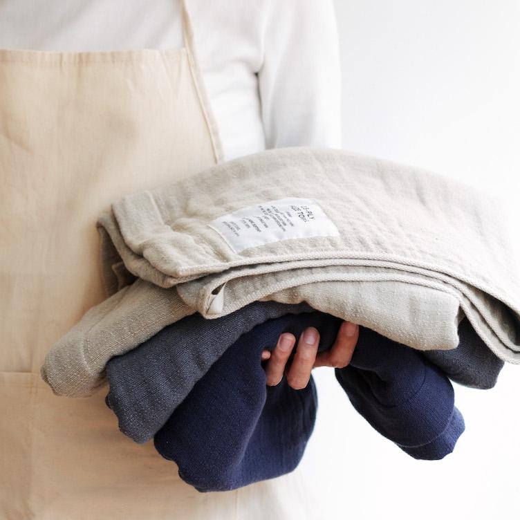 2.5-PLY GAUZE TOWEL - charcoal - 3