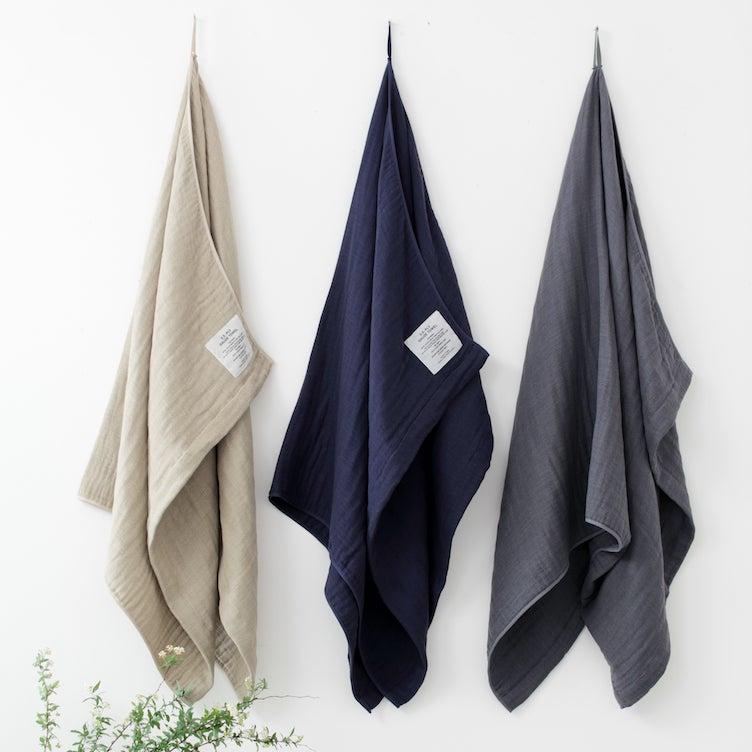 2.5-PLY GAUZE TOWEL - charcoal - 6