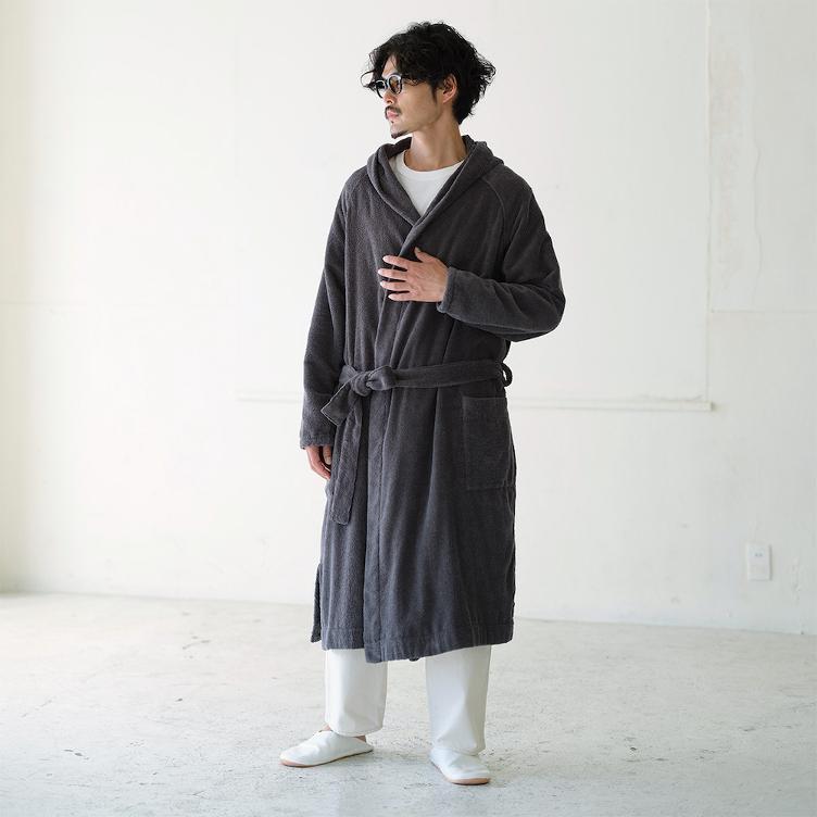 Yukine Bathrobe – Charcoal - 2