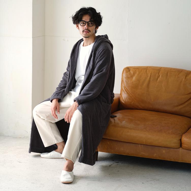 Yukine Bathrobe – Charcoal - 3