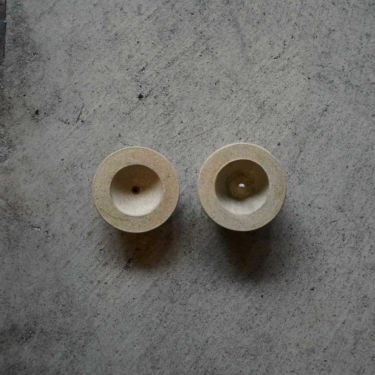 Kerzen- & Räucherstäbchenhalter – Beige - 4