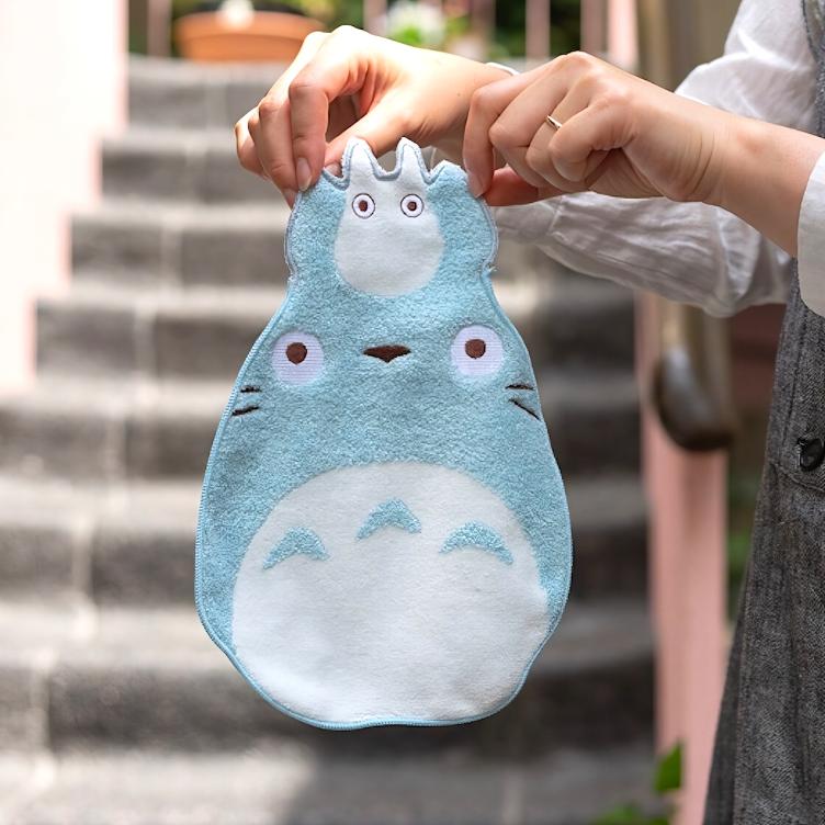 Mini Handtuch – Totoro (blau) - 0