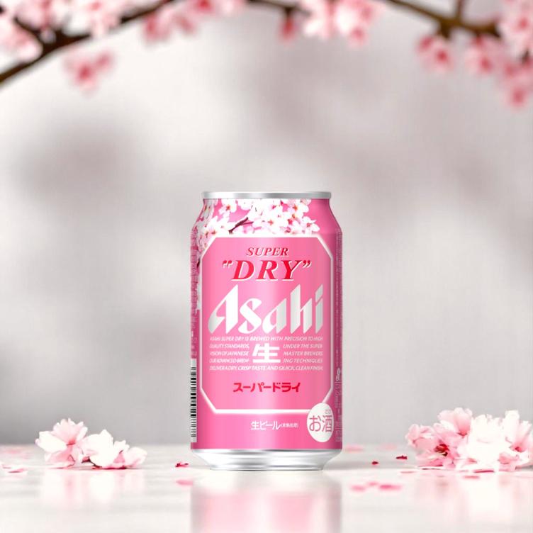 Asahi Bier – Super Dry Sakura Design