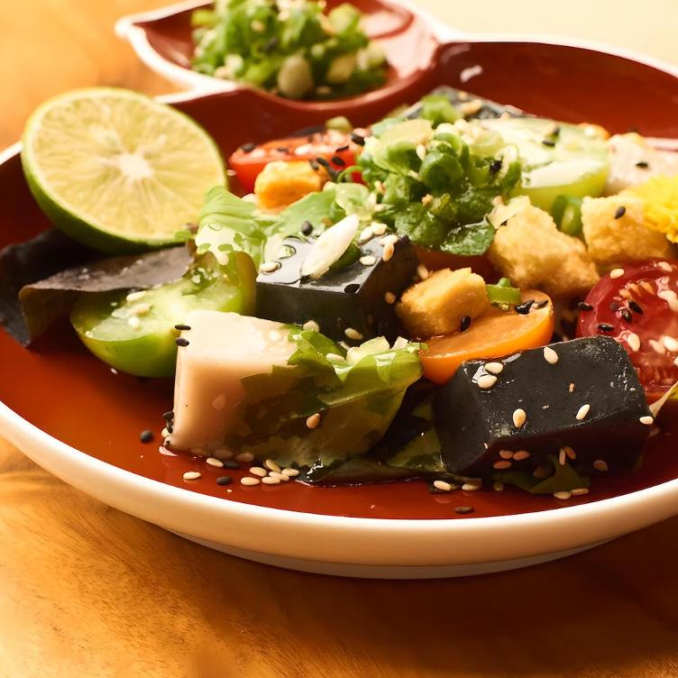 Schwarzer Sesam-Tofu (100g) - 3