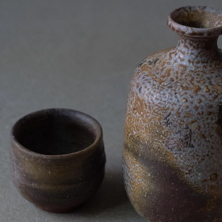 Sake Set – Bizen - 0