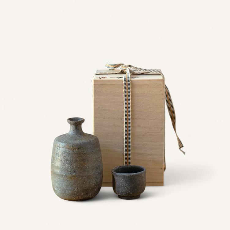Sake Set – Bizen - 12
