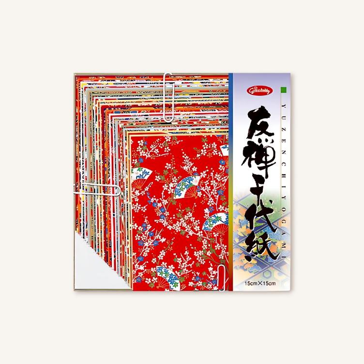 Origami – Chiyogami (15 x 15 cm)