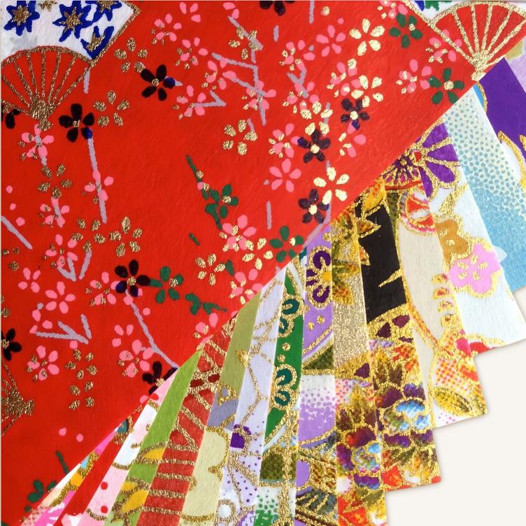Origami – Chiyogami (15 x 15 cm) - 1