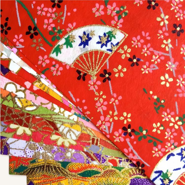Origami – Chiyogami (15 x 15 cm) - 0