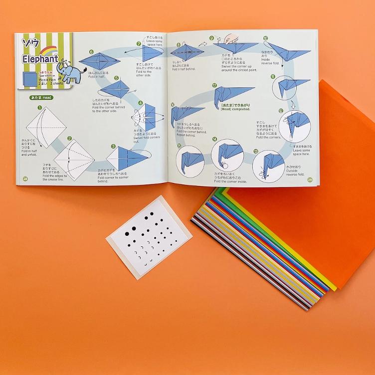 Origami – Tiere (15 x 15 cm) - 1