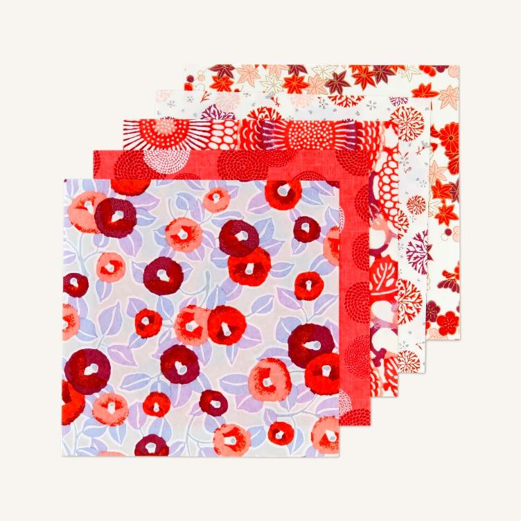 Origami - Yuzen Rot (15 x 15cm) - 0