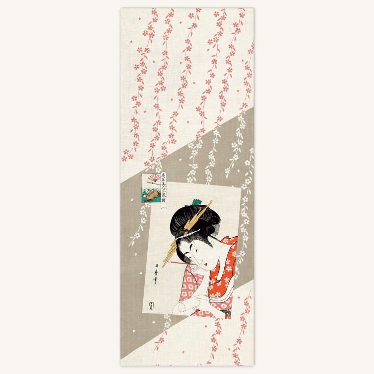 Tenugui Towel – Utamaro - 0